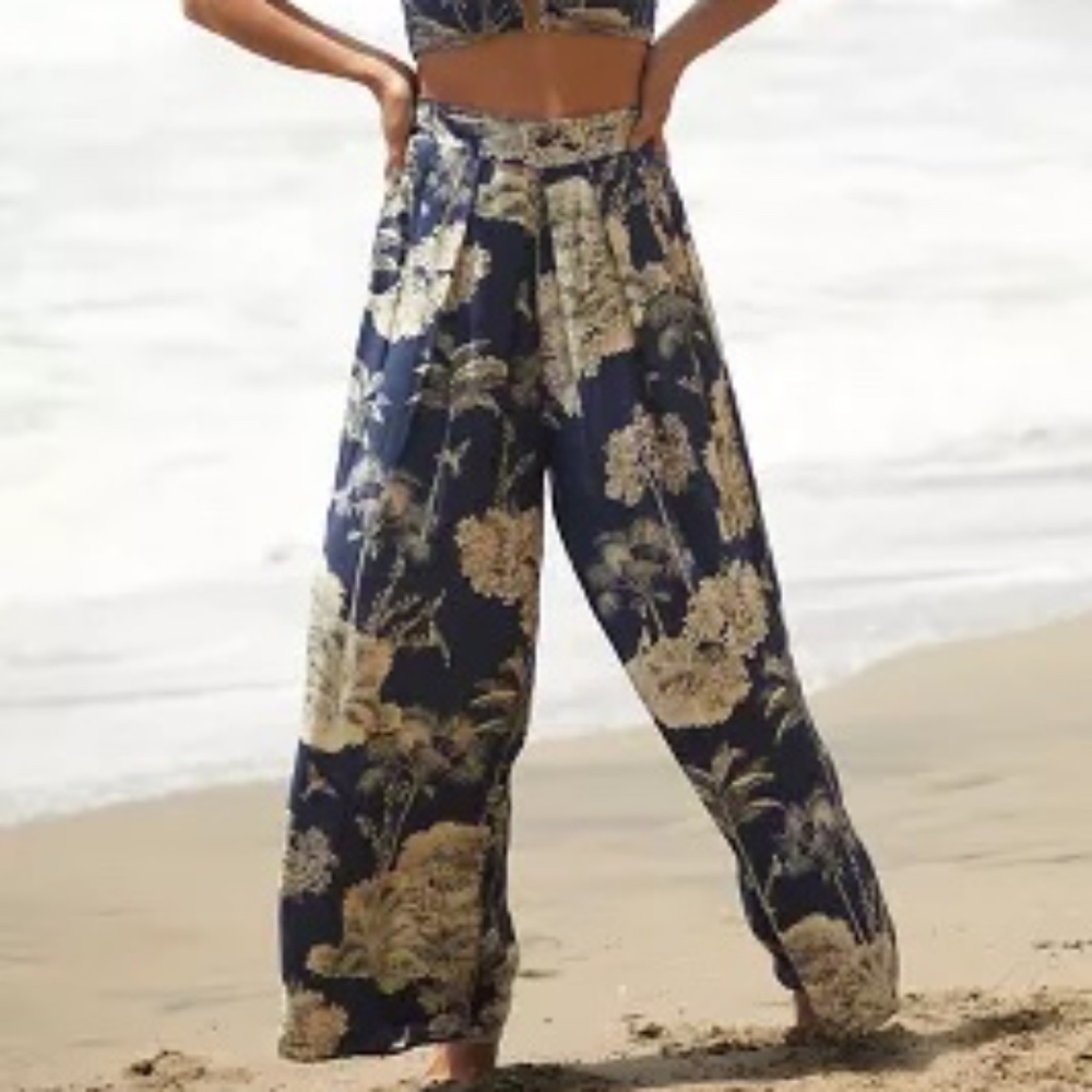 Anthropologie | NWOT | Maaji Wide Leg Pants | M-L